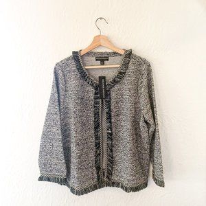 Brooke Shields Timeless Black and White Jacket